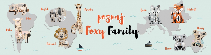 Poznaj tablice manipulacyjne Foxy Family
